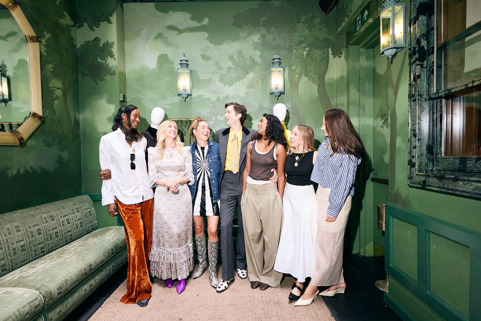 Guests talking together at The Revival